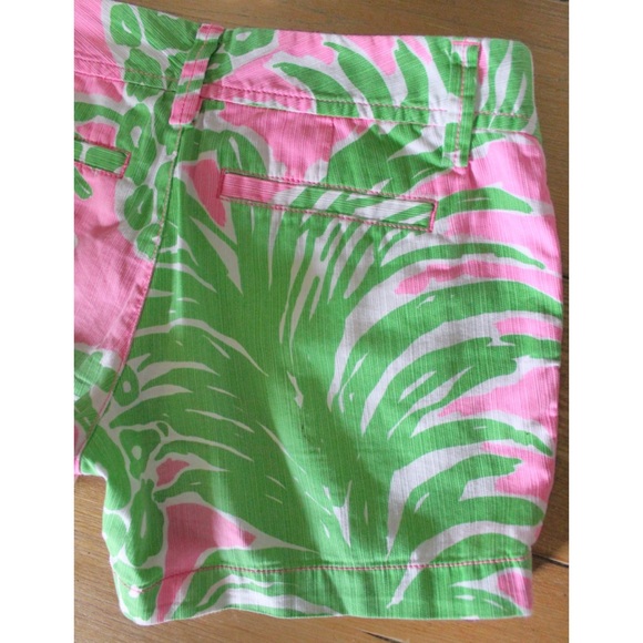 Lilly Pulitzer Tropical The Callahan Short 00 Preowned - Picture 6 of 8